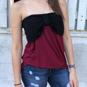 Strapless game day shirt